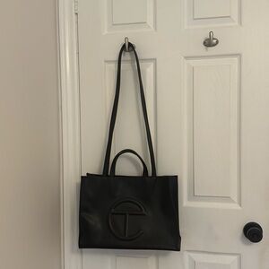 NWOT Telfar Medium Black Shopping Bag
